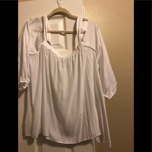 White off shoulder